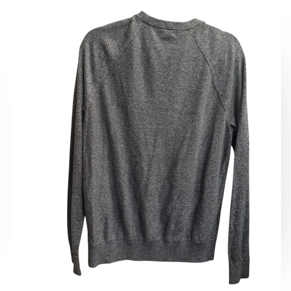 ORGANIC COTTON BANANA REPUBLIC Men’s Crew Neck Sweater Cardigan Gray SZ SM NWOT